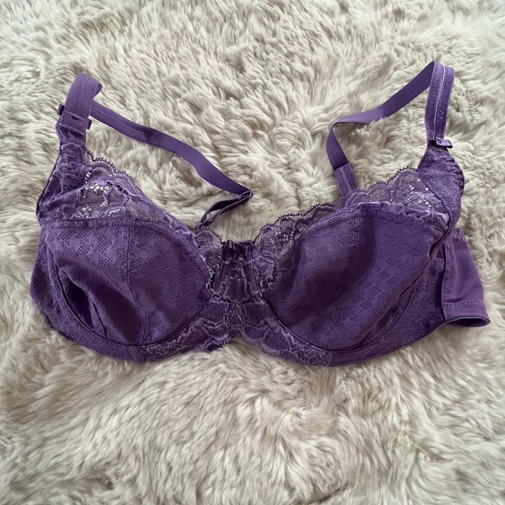 Panache Purple Bra 36 D